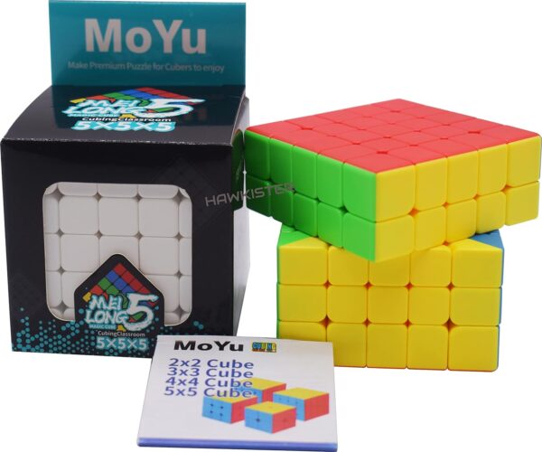 Moyu  5*5 Rubiks Cube For Kids & Adults