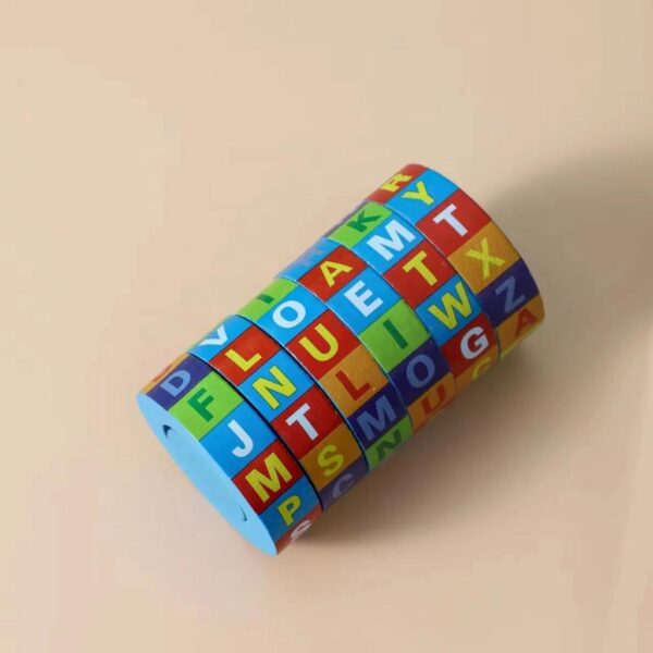 Alphabet Rubik Cube - Learn English Words