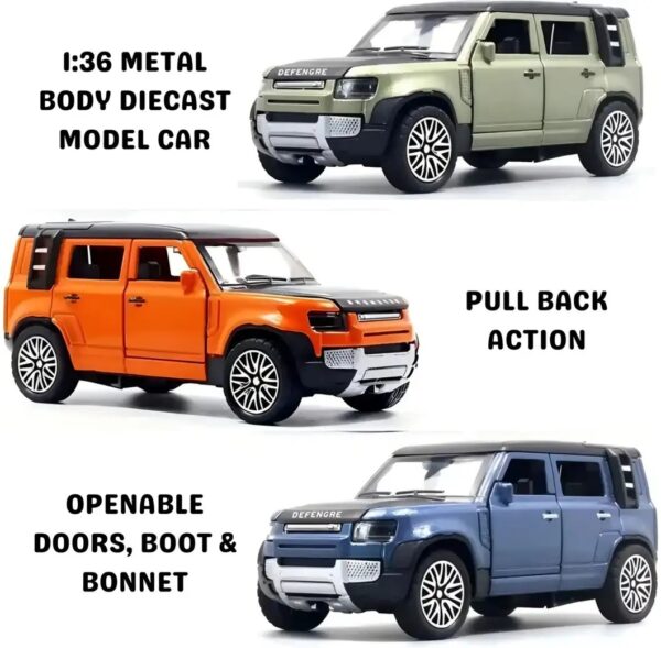 ToyStor Exclusive Alloy Metal P/ullback Toy with Openable Doors and Back for Kids